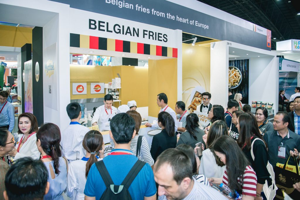 Belgian Fries booth