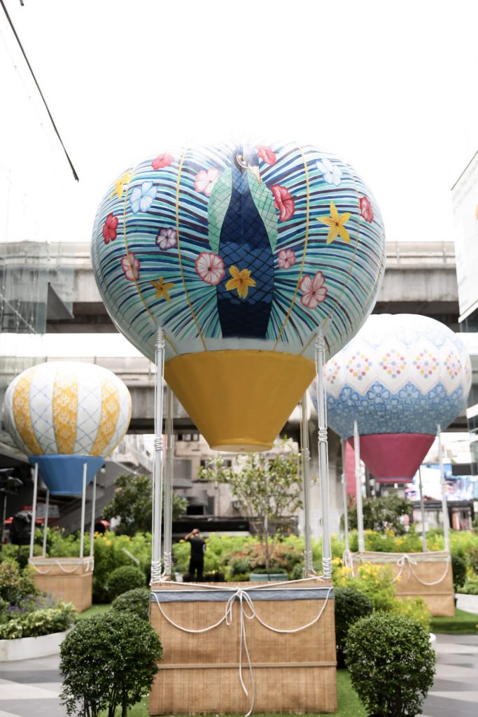 10 ประติมากรรมบอลลูนเรียงร้อยวัฒนธรรมไทย